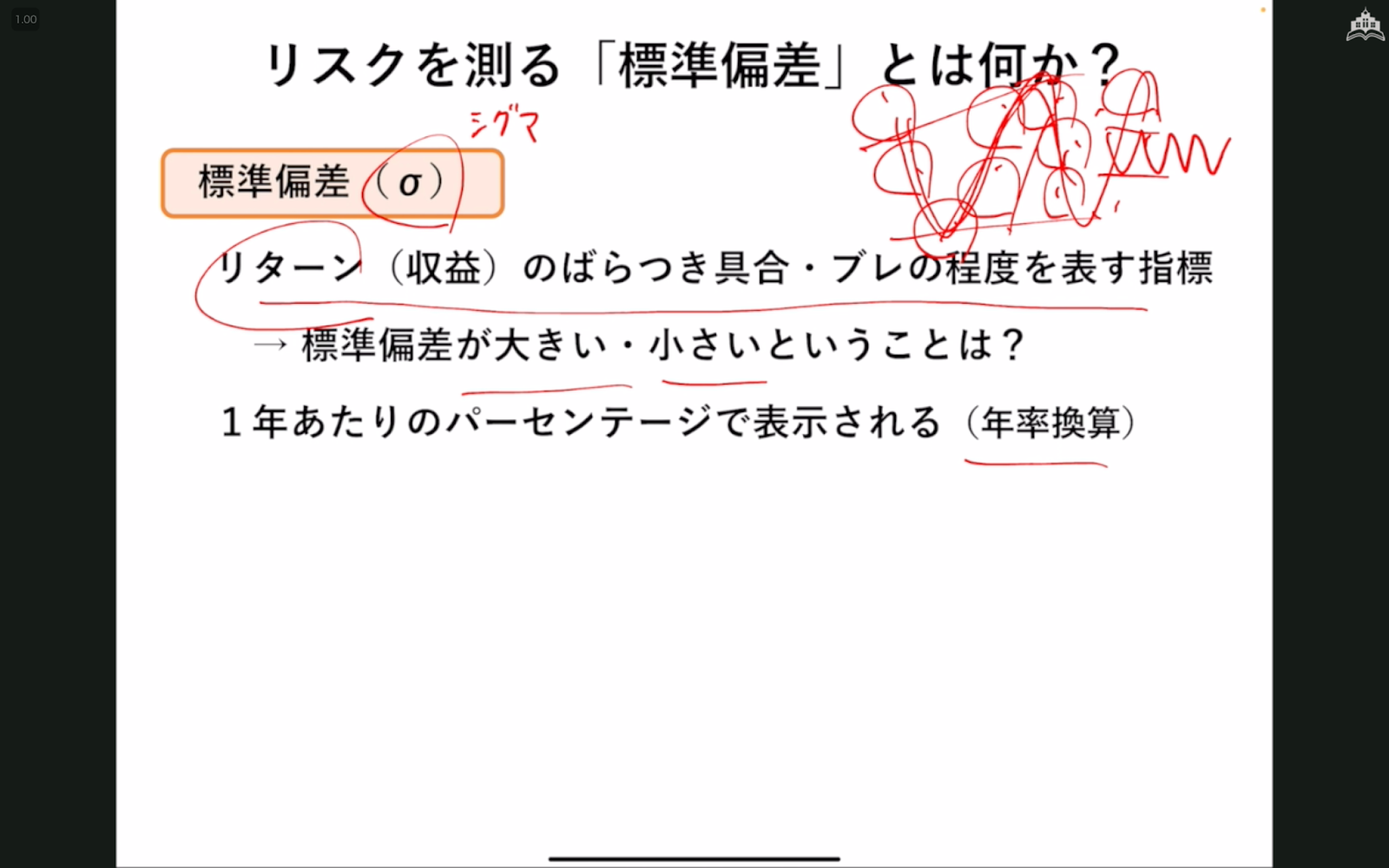 リスクを測る「標準偏差」とは何か？